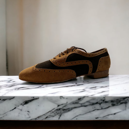 Antares Tan Leather & Suede