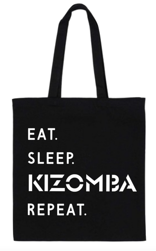 'Eat, Sleep, Kizomba, Repeat' Tote Bag